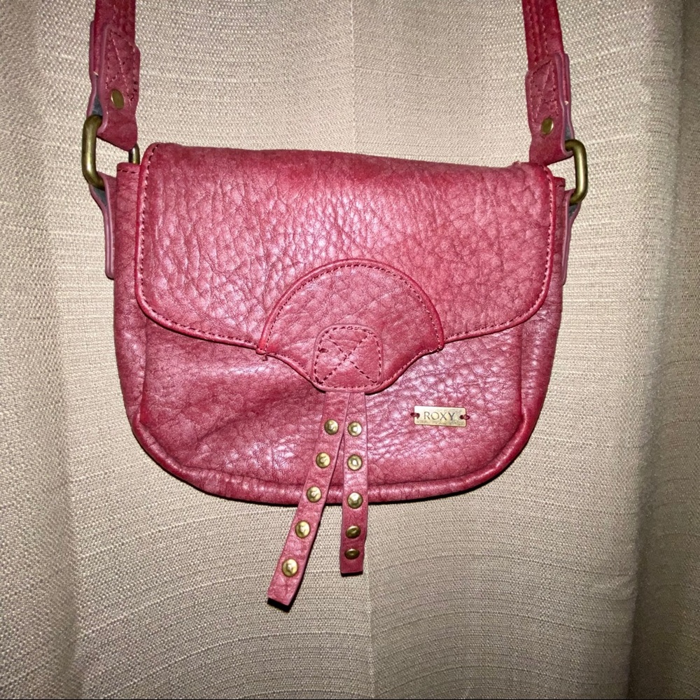Burgundy Roxy Cross Body